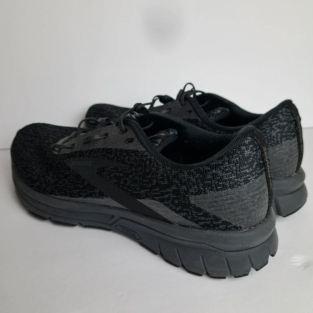 Brooks Signal 3 Womens Shoes Sz 9D Running Athletic Black DifferentLace Sneakers